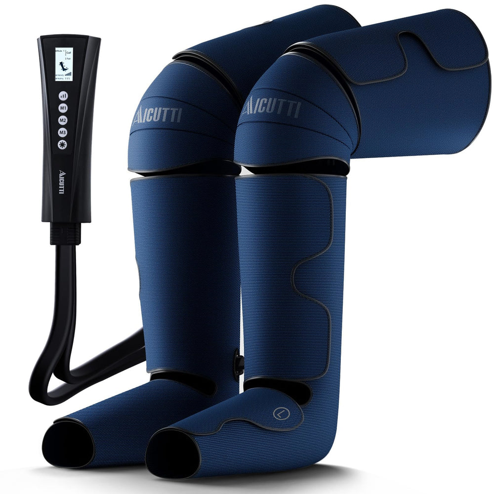AICUTTI Foot & Leg Massager wrapped foot for relaxing compression on tired feet