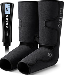 AICUTTI leg massager with heat in use to soothe tired legs.