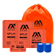 AID MATE splint kit with 36-inch splint for leg immobilization in emergencies