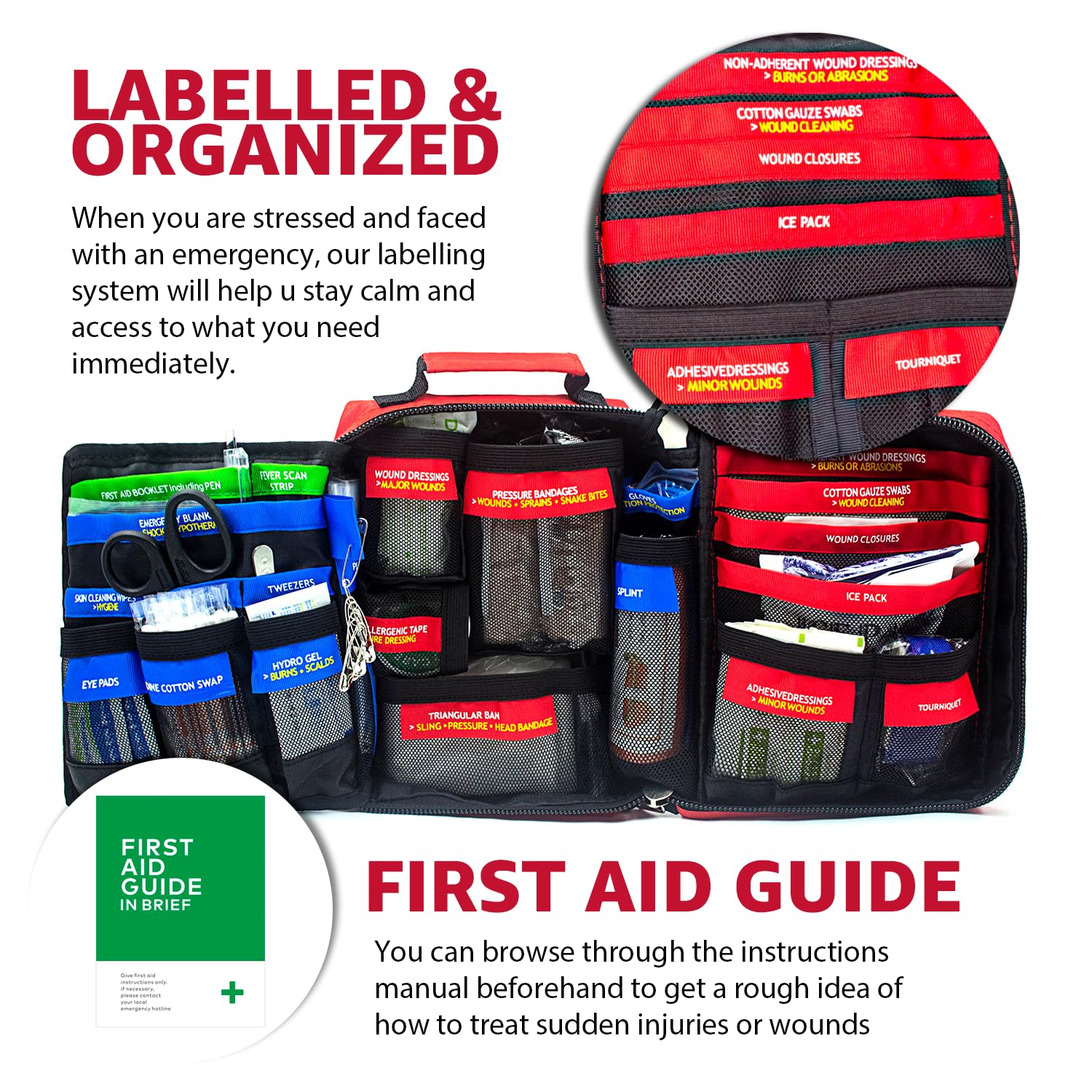 AID MATE Pro uses 600D oxford fabric for rugged storage and longevity.