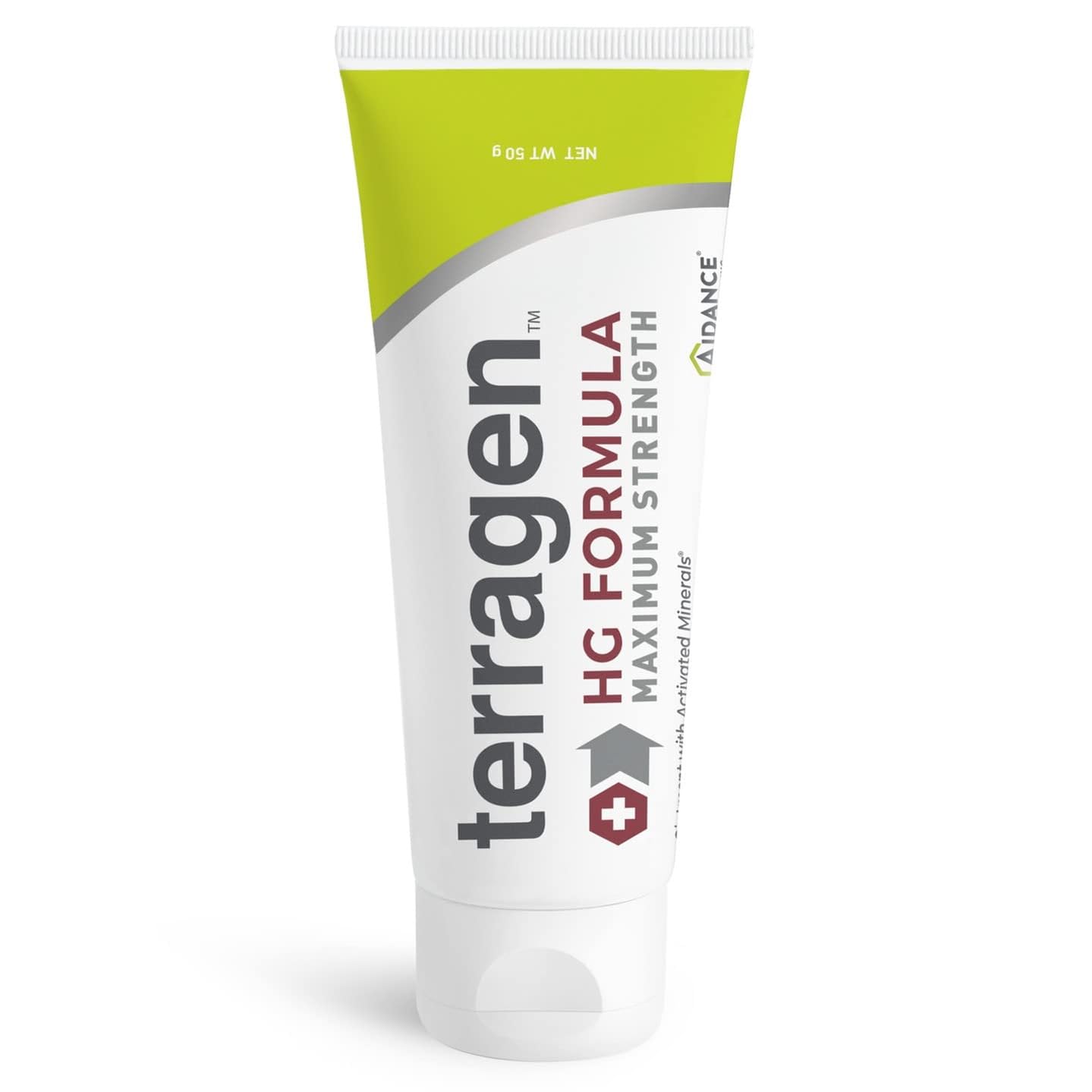 Aidance Terragen HG Max ointment tube for fast genital sore relief.
