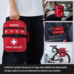 Aidehelp emergency blanket included for warmth in outdoor or emergency scenarios.