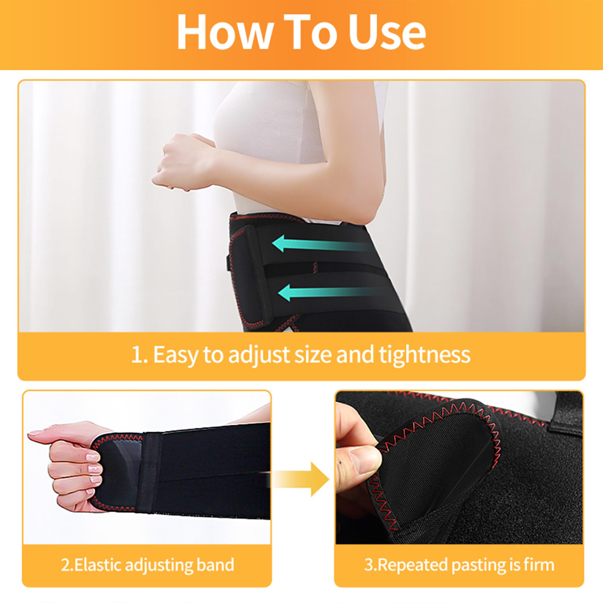 AIELEPH Period Heating Pad 6.5 ft cord keeps you plugged in.