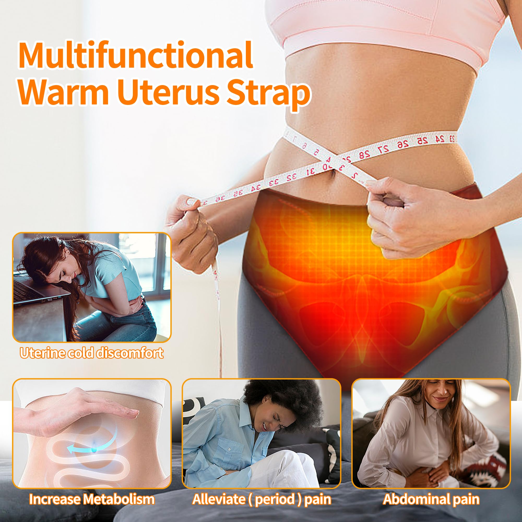 AIELEPH Period Heating Pad plug-in design supports daily home routines.