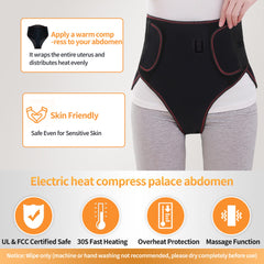 AIELEPH Period Heating Pad overheating safety features protect during use.
