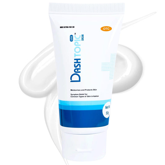 AIM Medical Eczema Relief Cream bottle with pump soothing irritated skin and hydration