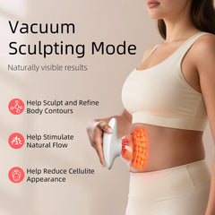 Aimmbiuty Body Sculpting Machine side view showing portable design for daily use