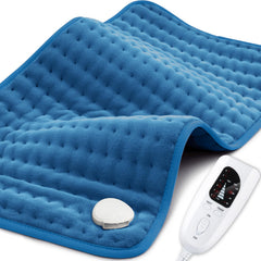 Aimshine heating pad for neck and shoulders provides soothing heat after a long day.