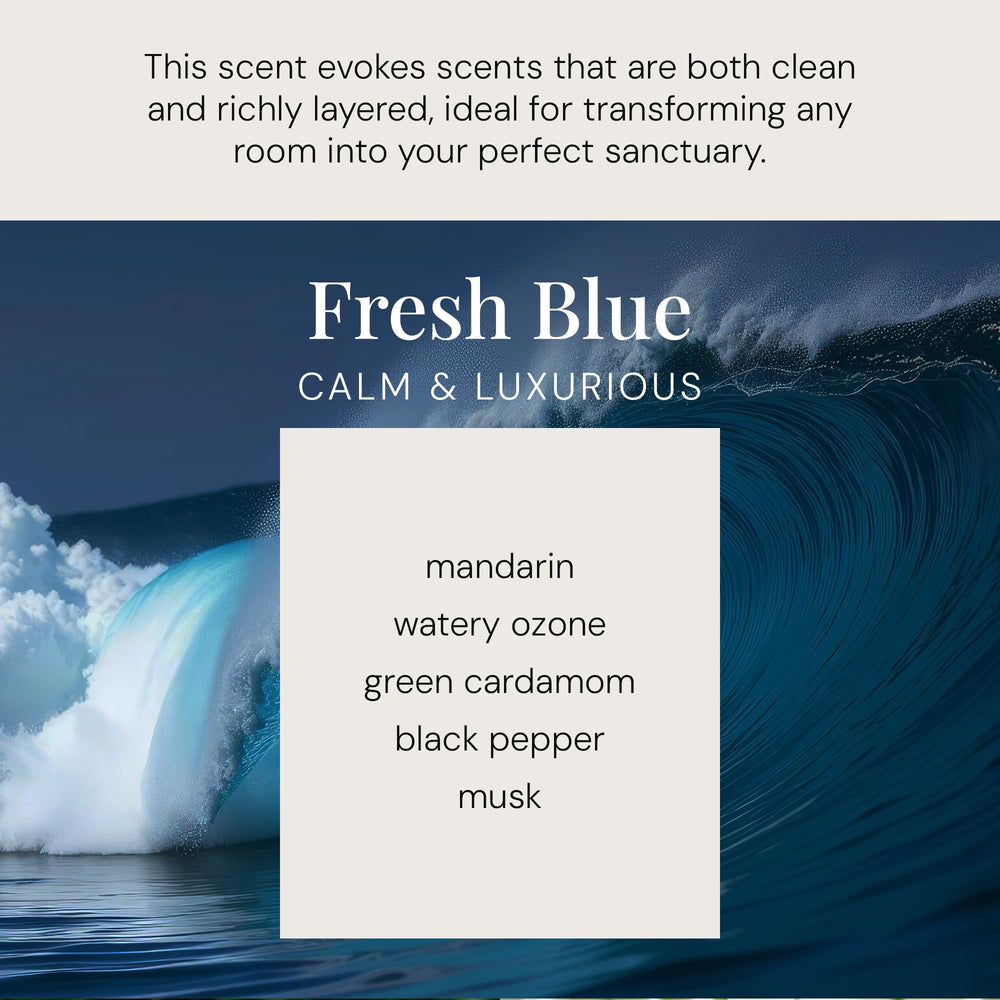 Air Esscentials Soy wax candle lit to create cozy evenings and focus-friendly spaces.
