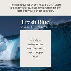 Air Esscentials Soy wax candle lit to create cozy evenings and focus-friendly spaces.