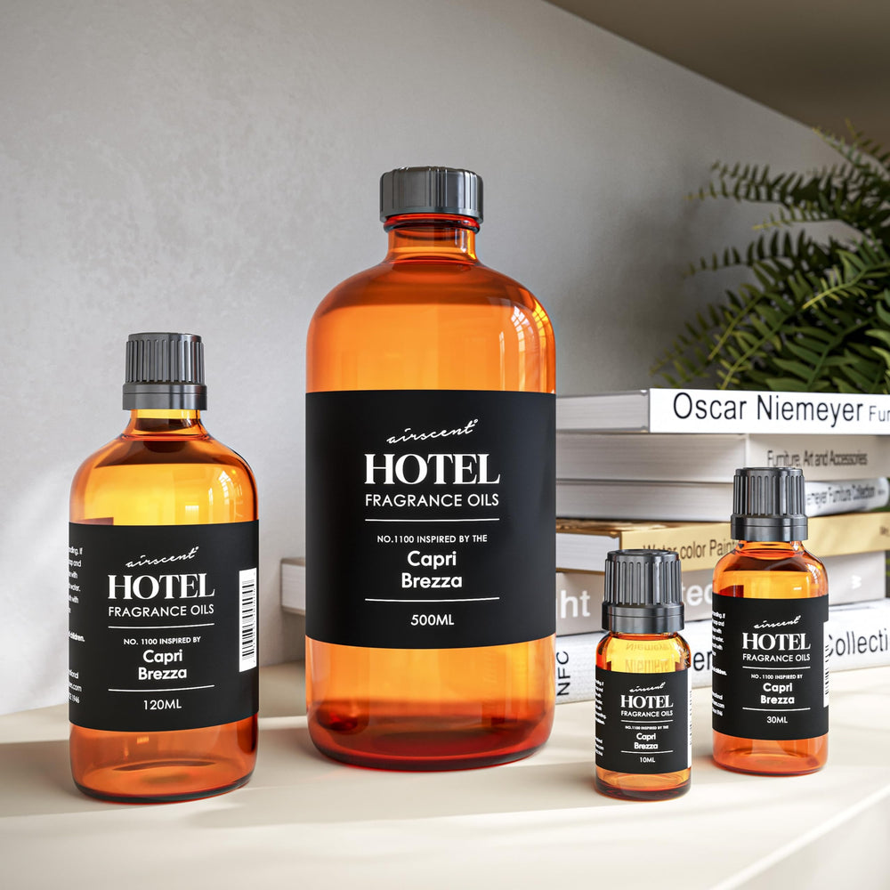 Air-Scent Capri Brezza diffuser oil suitable for crafting candles and soaps.