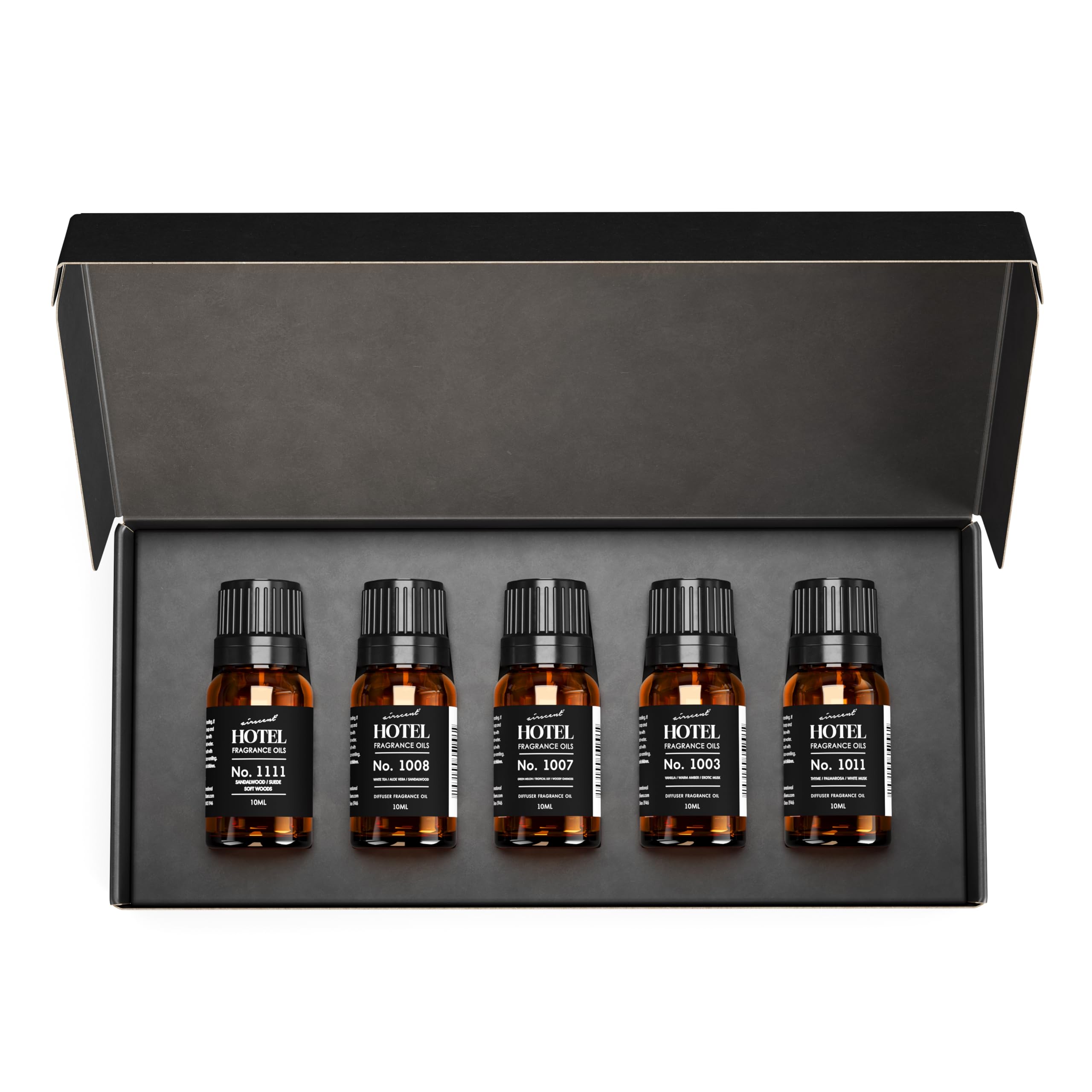Air-Scent Hotel Diffuser Oil Gift Set front view ideal for gifting serene hotel-inspired scents