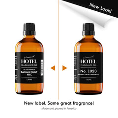 Air-Scent Hotel Diffuser Oil No 1023 pour shot for quick fragrance refresh.