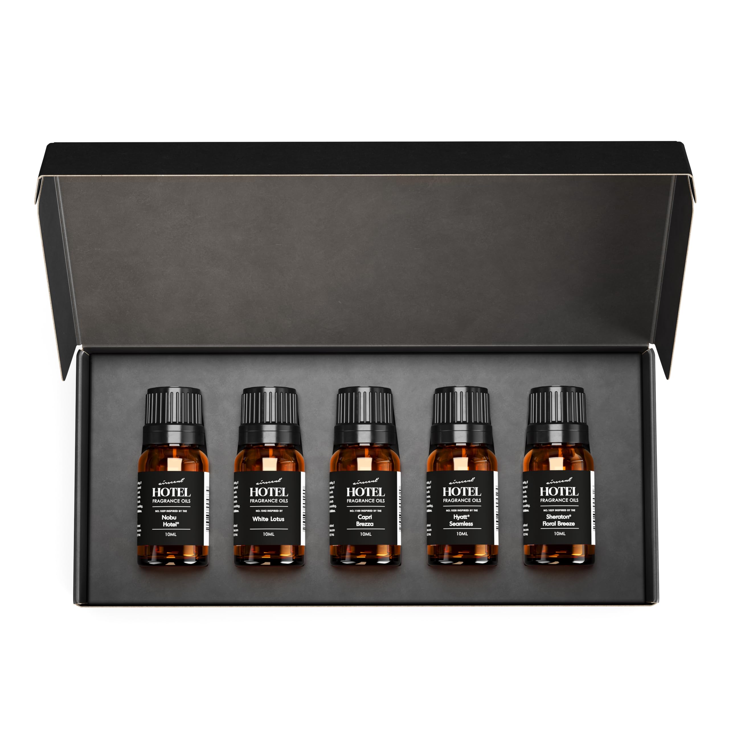 Air-Scent hotel diffuser oil set bottles for easy aroma customization