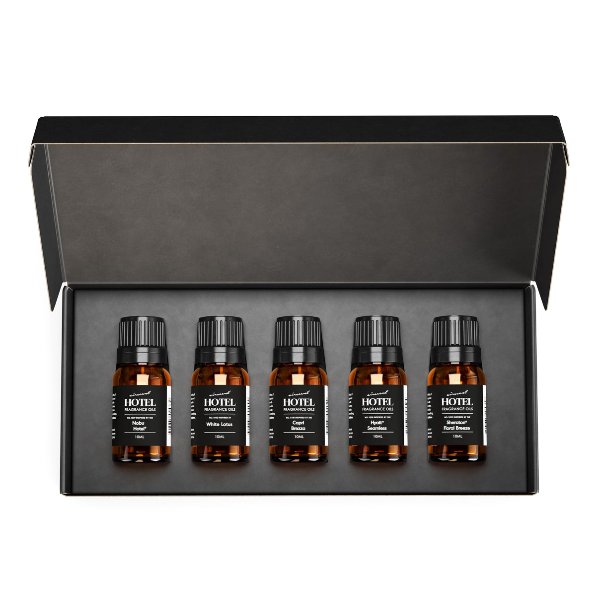 Air-Scent hotel diffuser oil set bottles for easy aroma customization