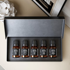 Air-Scent hotel diffuser oil set cap closeup highlights premium cap design