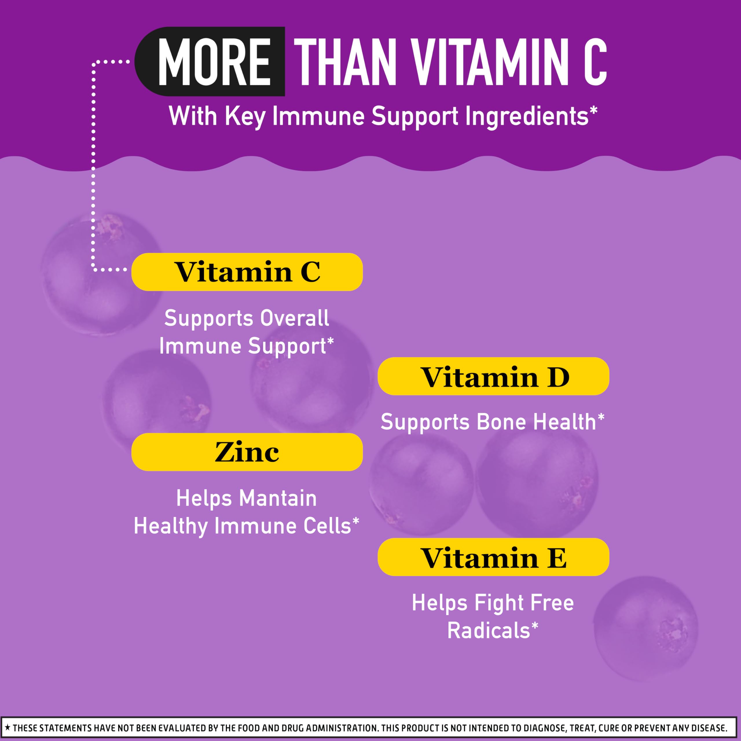 Airborne Elderberry Gummies packaging box highlights immune-friendly ingredients.