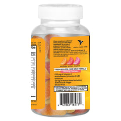 Gluten-free badge visible on Airborne bottle highlighting gluten-free option.