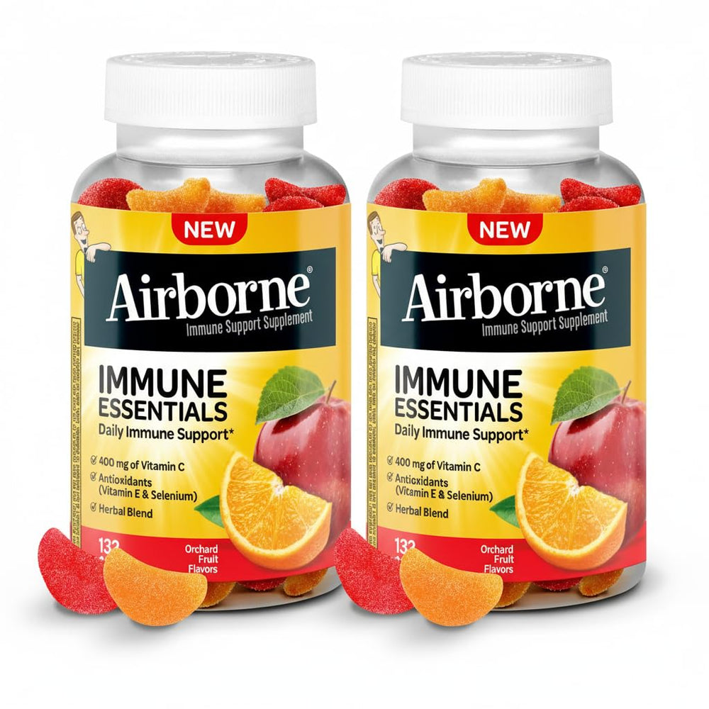 Airborne Immune Essentials gummies bottle for daily immune support