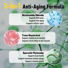 Airboy bottle label with resveratrol and quercetin, antioxidants in the formula.