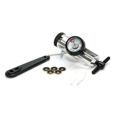 AireMed tubing swivel connectors enable flexible hose setup.