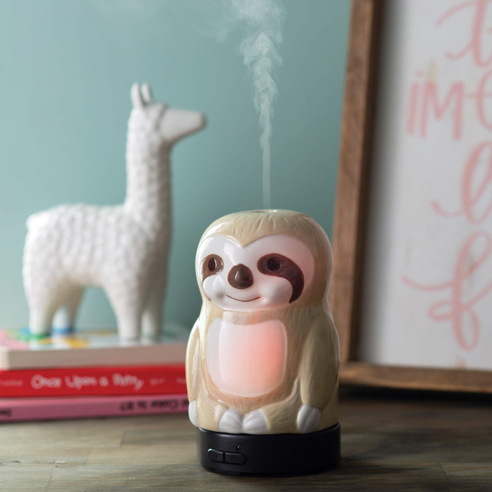 Airome Sloth showing intermittent and continual mist options