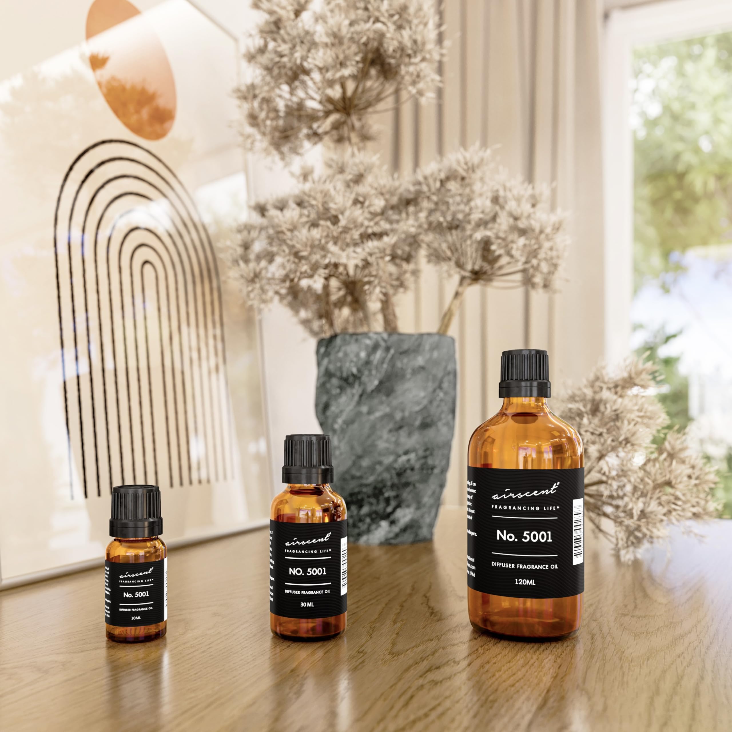 Air-Scent Bac Rouge inspired diffuser oil label shows luxury fragrance profile