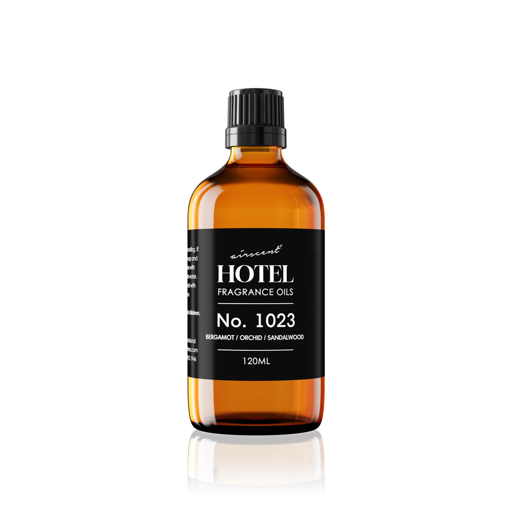 AirScent Baccarat-inspired diffuser oil in a 120ml bottle for a luxurious ambience.
