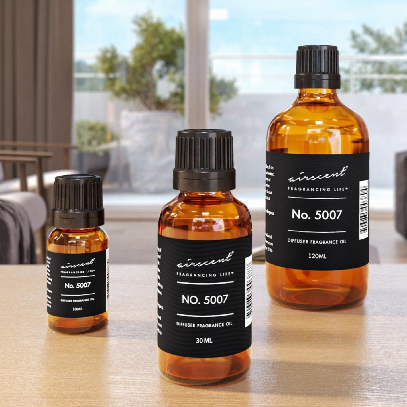 Air-Scent glass bottle dropper enables controlled scent release