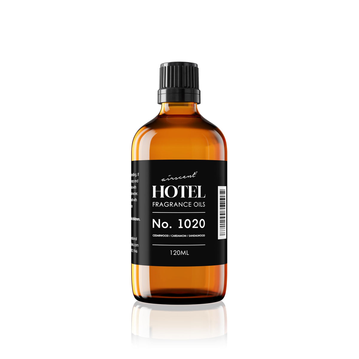 Air-Scent No. 1020 bottle with bergamot-cardamom-sandalwood notes for luxury ambience