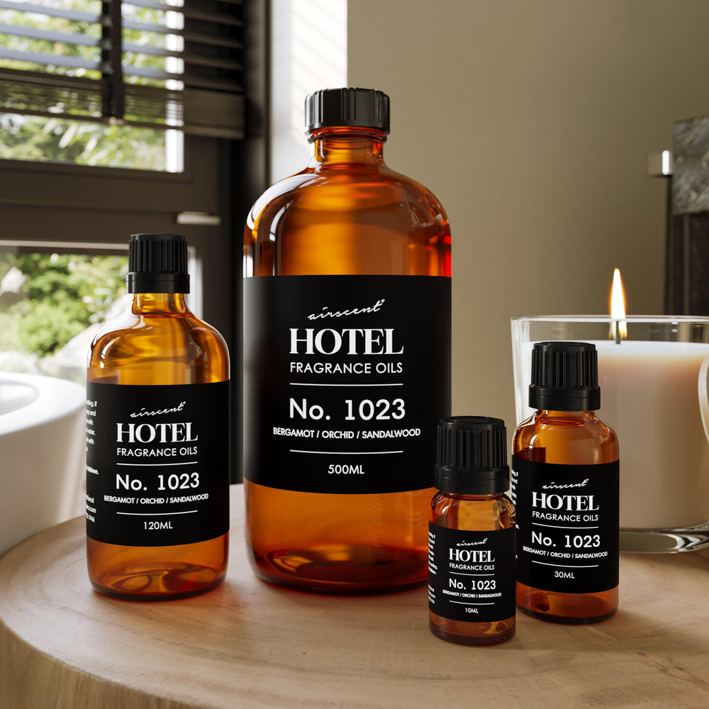 AirScent waterless diffuser compatibility for versatile diffusion options.