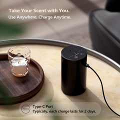 Airversa AN8Kit-3 USB-C rechargeable battery enables cordless use.