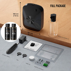 Airversa ANA Black power adapter included for quick setup and operation.