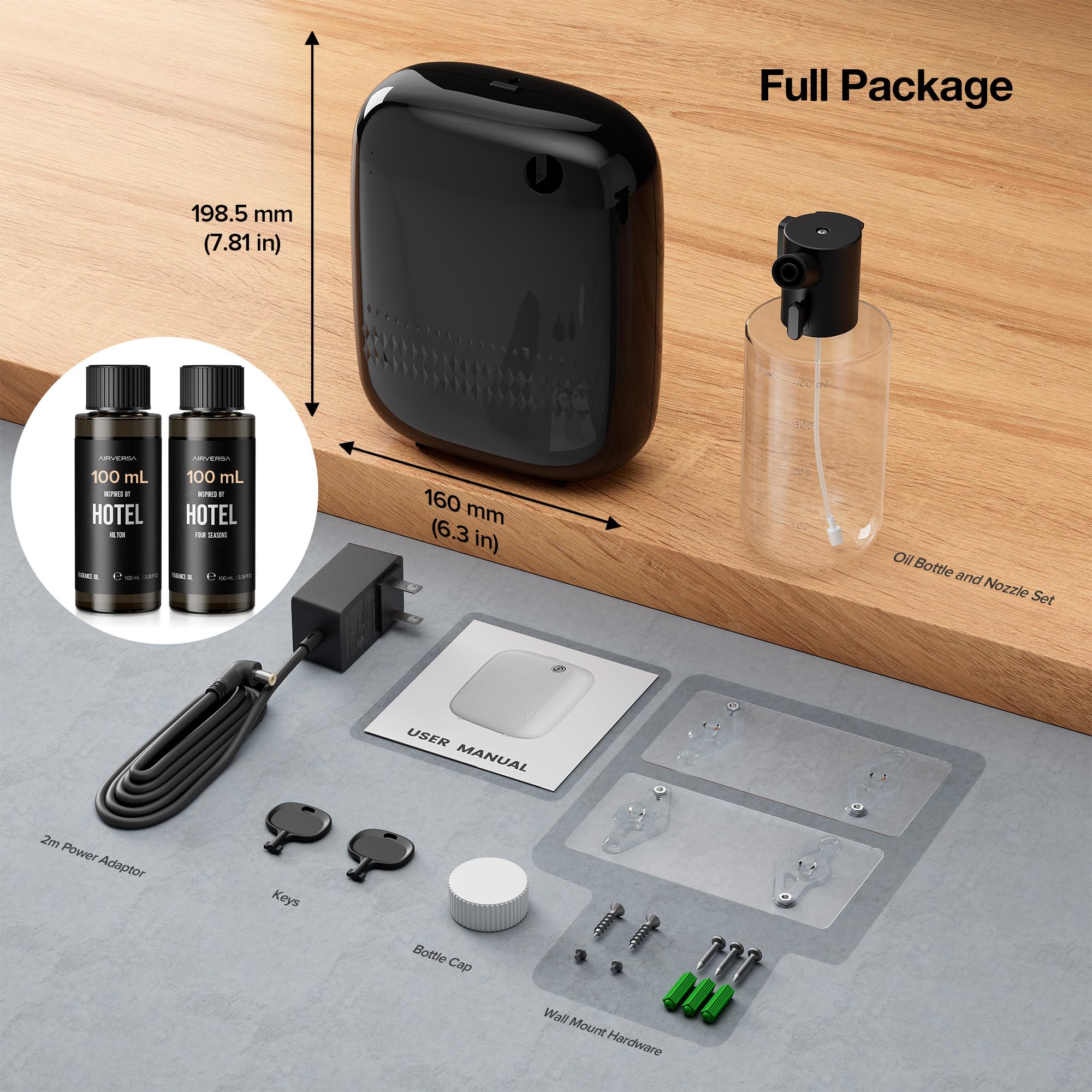 Airversa ANW diffuser cleaning with alcohol maintains optimal diffusion