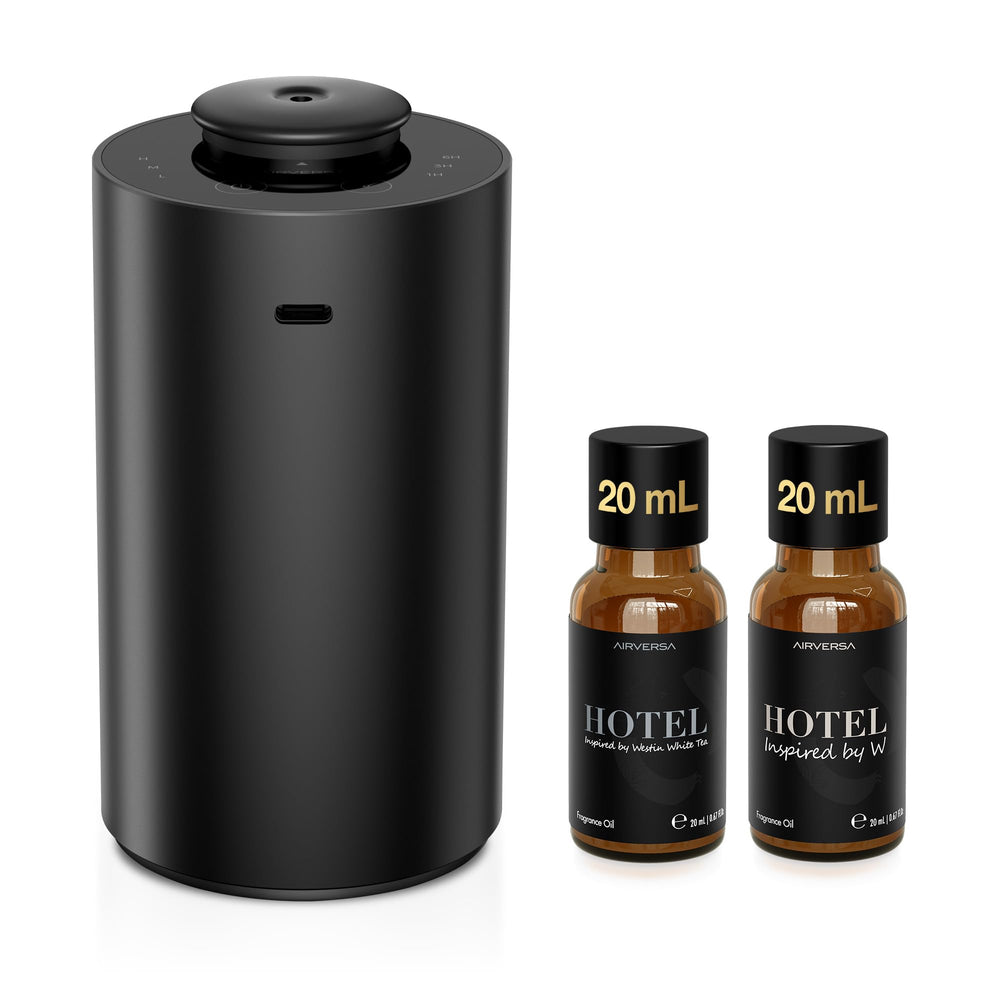 Airversa ANX Kit-3 Black diffuser front view for home and office use