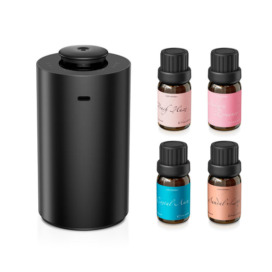 Airversa Scenta Lux diffuser front view with sleek, portable design.