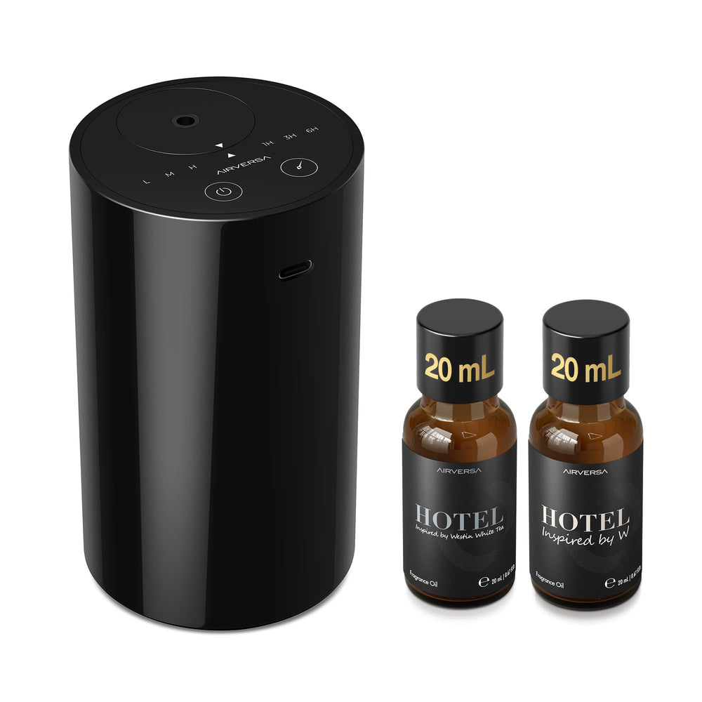 Airversa Serene White Tea bottle delivers a calming spa ambience.