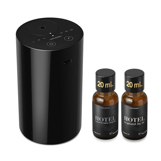 Airversa Serene White Tea bottle delivers a calming spa ambience.