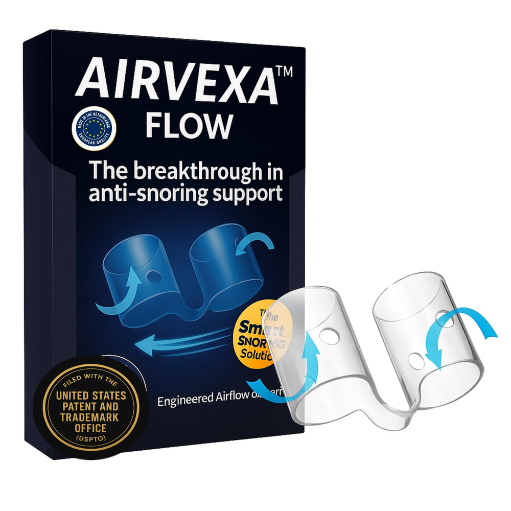 Airvexa Flow nasal dilator pack with four sizes for a secure fit