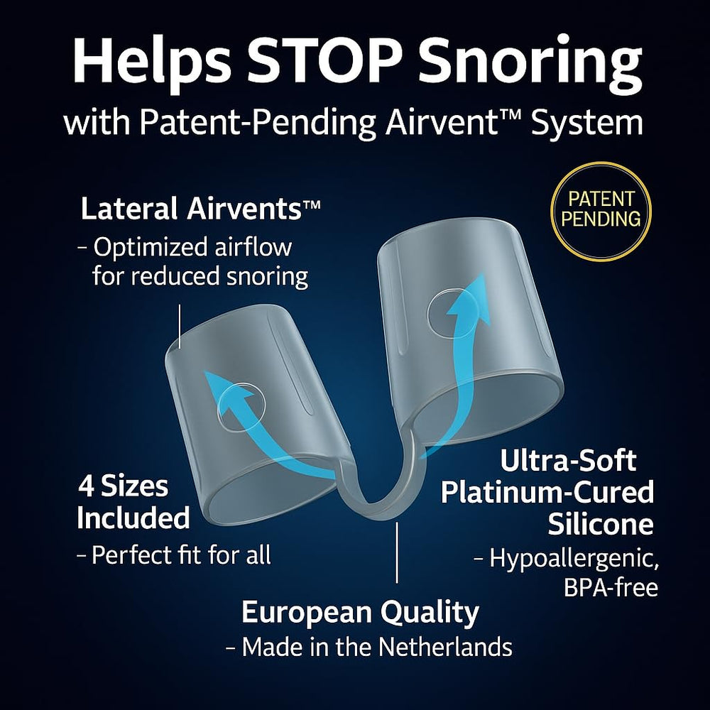 Airvexa Flow ultra-soft platinum-cured silicone for comfortable wear all night