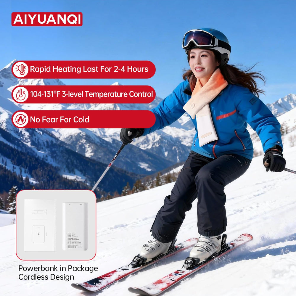 AIYUANQI 5000mAh battery pack enables hours of heat