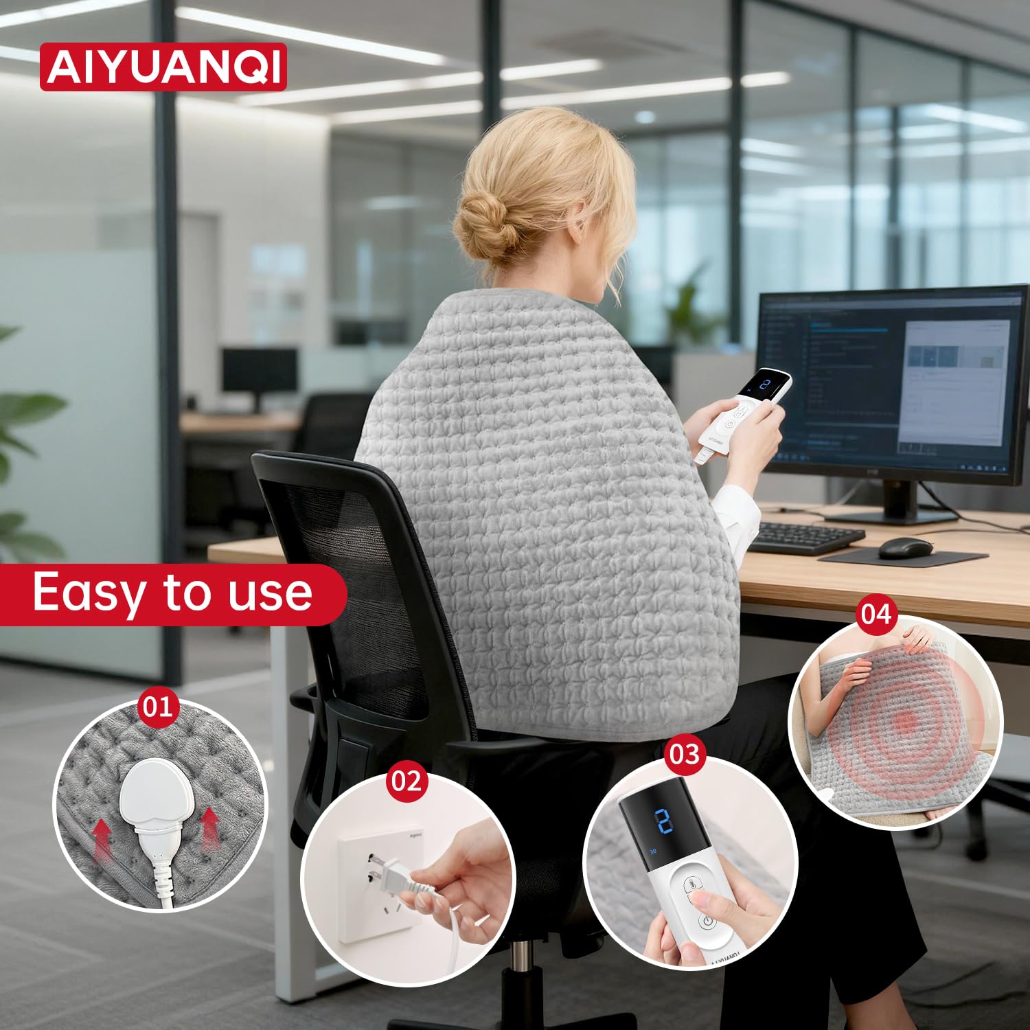 AIYUANQI built in overheat protection for safe daily use