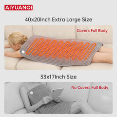 AIYUANQI heat pad uses quick heat technology for rapid comfort