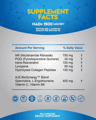 AJS NAD+ lycopene visual highlights antioxidant cellular protection