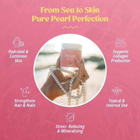 Akasha Pearl Powder spoon for precise measuring in routines