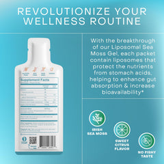 Blender bottle with Akasha sea moss gel added, ideal for smoothies
