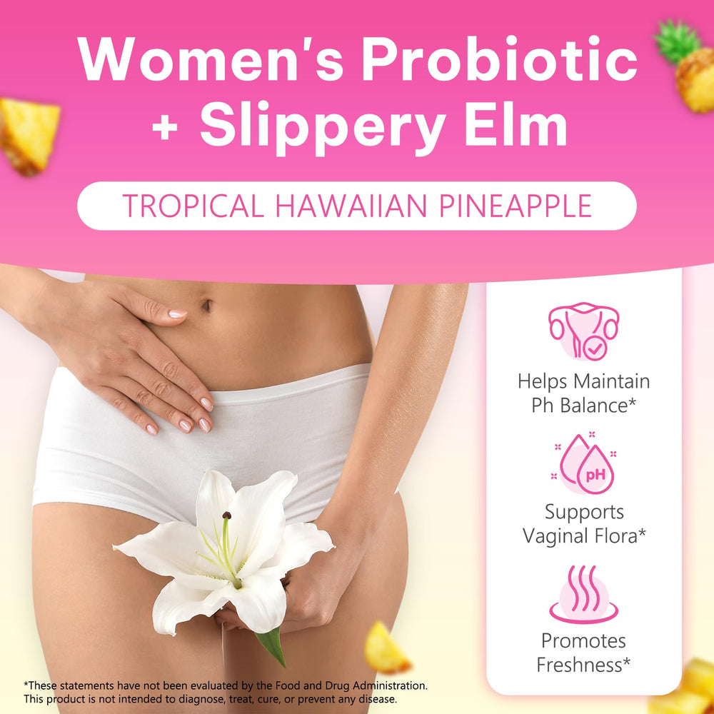 Gummies with Lactobacillus acidophilus support feminine balance and natural defenses.