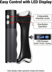 Akeuihat Sculptor heat therapy feature ready to warm muscles before massage.