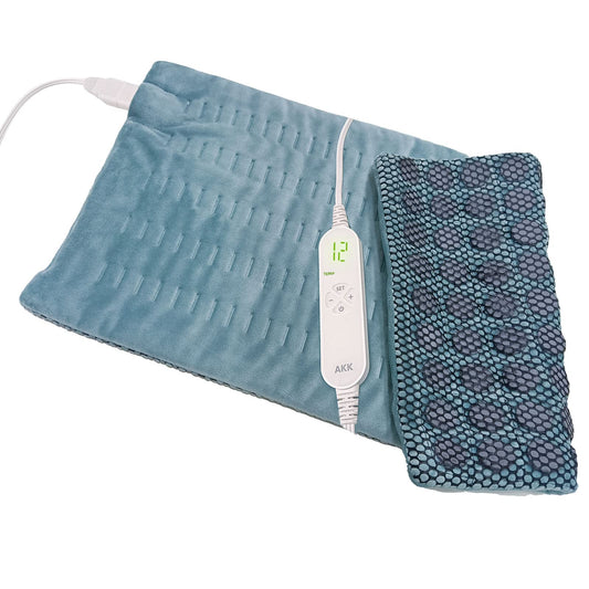 AKK Jade Stone Heating Pad back-wrap with stones for steady, targeted warmth