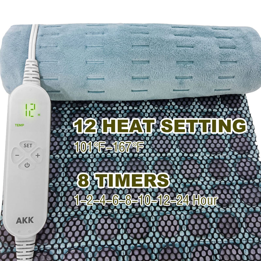 AKK Jade Stone Heating Pad dual-use sides for tailored warmth